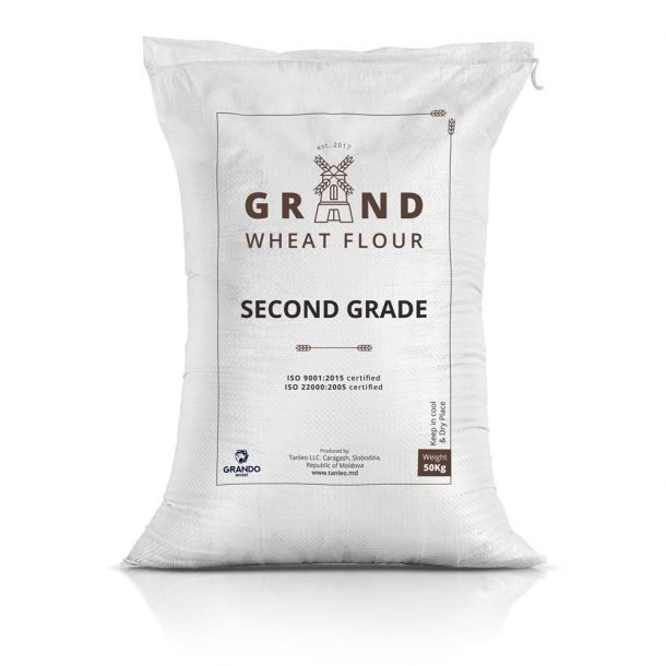 Second grade wheat flour